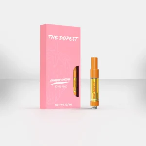 The Dopest Strawberry Shortcake – Indica HHC Vape Cartridge