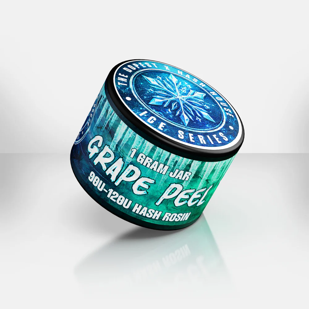 The Dopest Water Hash Grape Peel