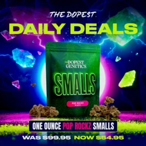 Smalls: Pop Rockz Indica flower 28 grams Daily Deal