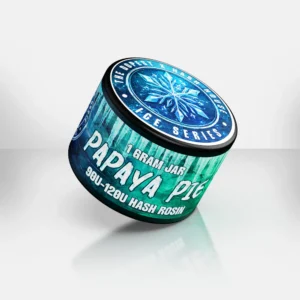 The Dopest Water Hash Papaya Pie