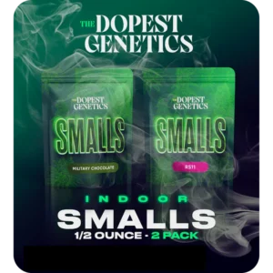 the dopest SMALLS 2-PACK: 1/2 OZ TOTAL: PINEAPPLE EXPRESS & CANDY KRUSH