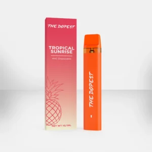 the dopest Tropical Sunrise – Hybrid HHC Vape Disposable