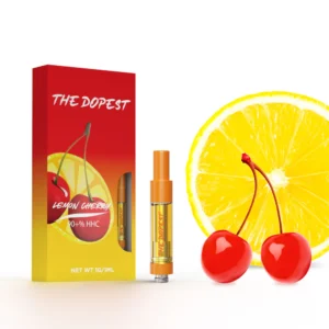 The Dopest Lemon Cherry- Indica HHC Vape Cartridge