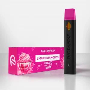 the dopest Gelato 2G Liquid Diamonds Disposable