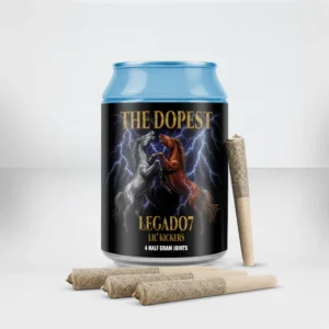the dopest Legado 7 X The Dopest Lil’ Kickers: (4) .5g pre-rolls
